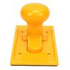 Woodworking Push Block Ergonomic Handle Safe Push Stick for Table Saw Planer Feeder Yellow