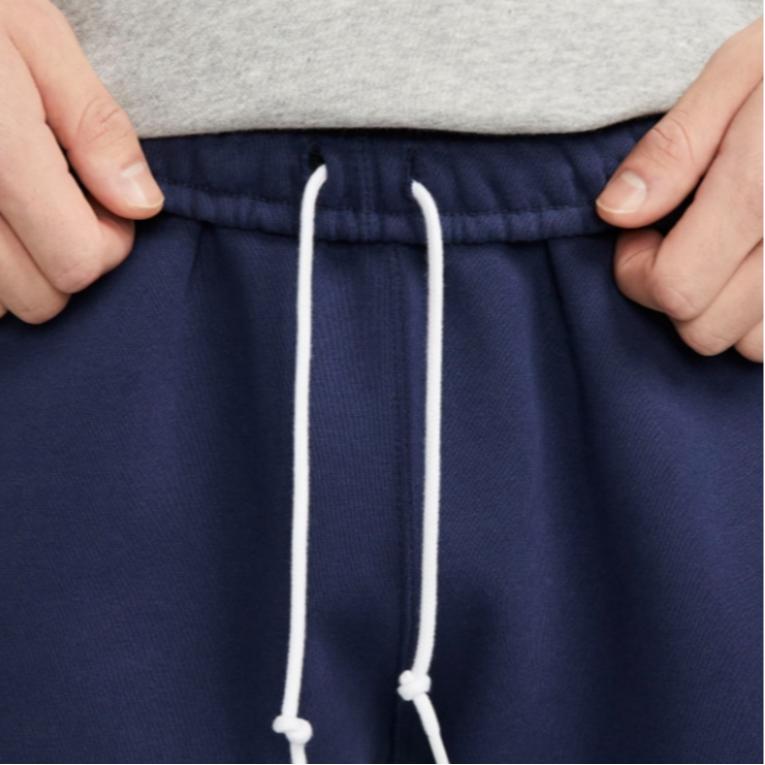 Nike Logo Print Drawstring Jogger Pants Men Bottoms Midnight-Blue DX1365-410