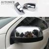 2pc Chrome Rear View Side Mirror Cover Trim for Ford Ranger Everest Endeavour 2015 2016 2017 2018