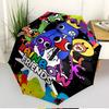 Game Rainbow Friends Print Automatic Open Close Umbrella, Portable Foldable Umbrella, for Outdoor Commute Camping Trip, Ideal Birthday Gift
