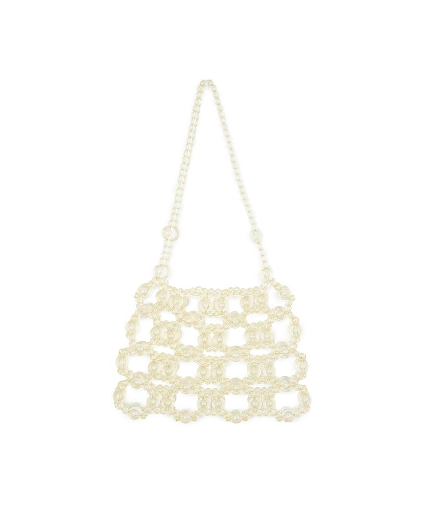 Greenbutter Beaded Tote Bag (L/Yellow)