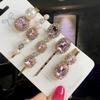 Set Women Hair Clips Jewelry Crystal Hair Accessories For Girls Pearl Geometric Barrettes Pins Christmas Gift