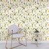Vintage Daisy Peel and Stick Wallpaper Floral Self Adhesive Wallpaper Removable Contact Paper for Bedroom Living Room Wall Decor