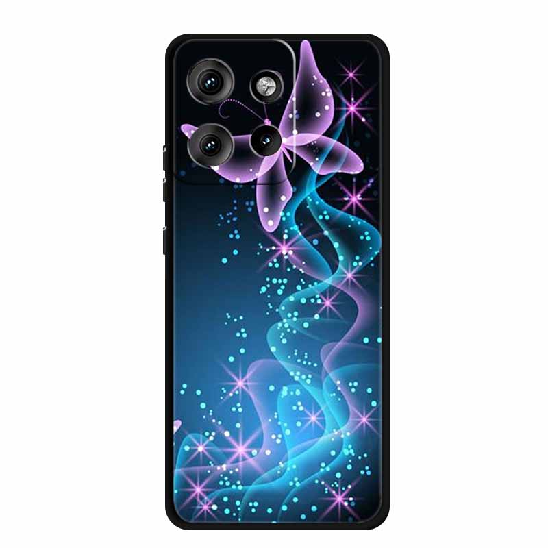 Etui do Motorola Edge 50 Neo Zwierzęta Miękki Silikon TPU Etui na Telefon Tylna Pokrywa Dla Motorola Moto S50 5G Wilk Ochrona Nowe Coque