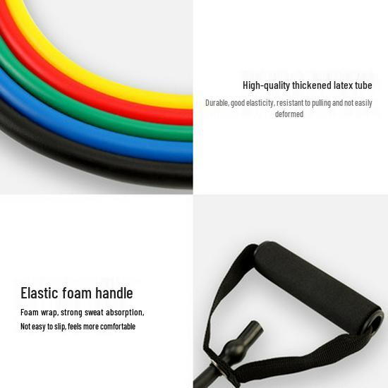 Bande de résistance élastique pour le fitness à domicile et la tonification des bras