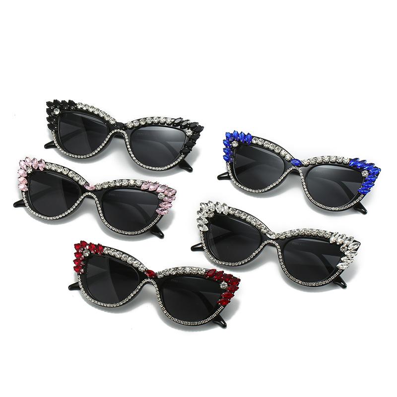 Diamond Sunglasses, Rhinestone Glasses, Personalized Hip-Hop Sunglasses For Women
