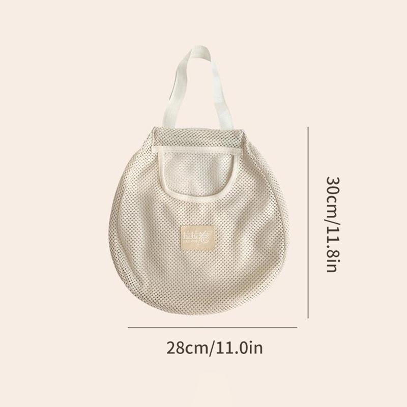Large Capacity Storage Mesh Bag Storage Bag Reusable Vegetable Storage Net Bag Underwear Socks Storage Kitchen Hanging Mesh Bag
