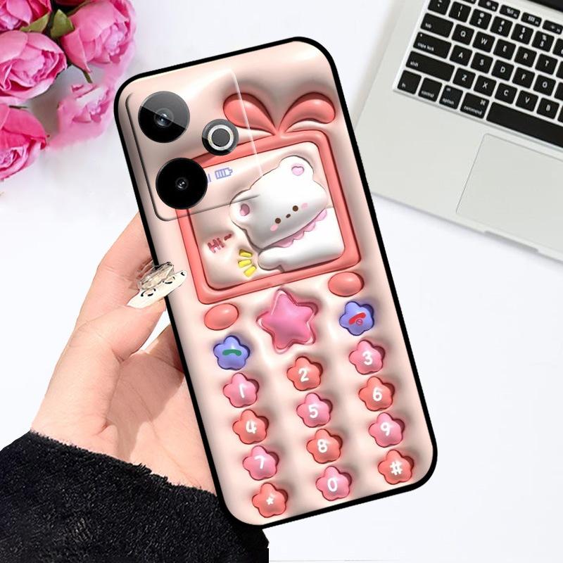 For Realme GT7 5G Case Fashion Painting Cover Soft Silicone Phone Case For Realme GT 7 7T  Fundas GT7 T Shockproof Shell Bumper
