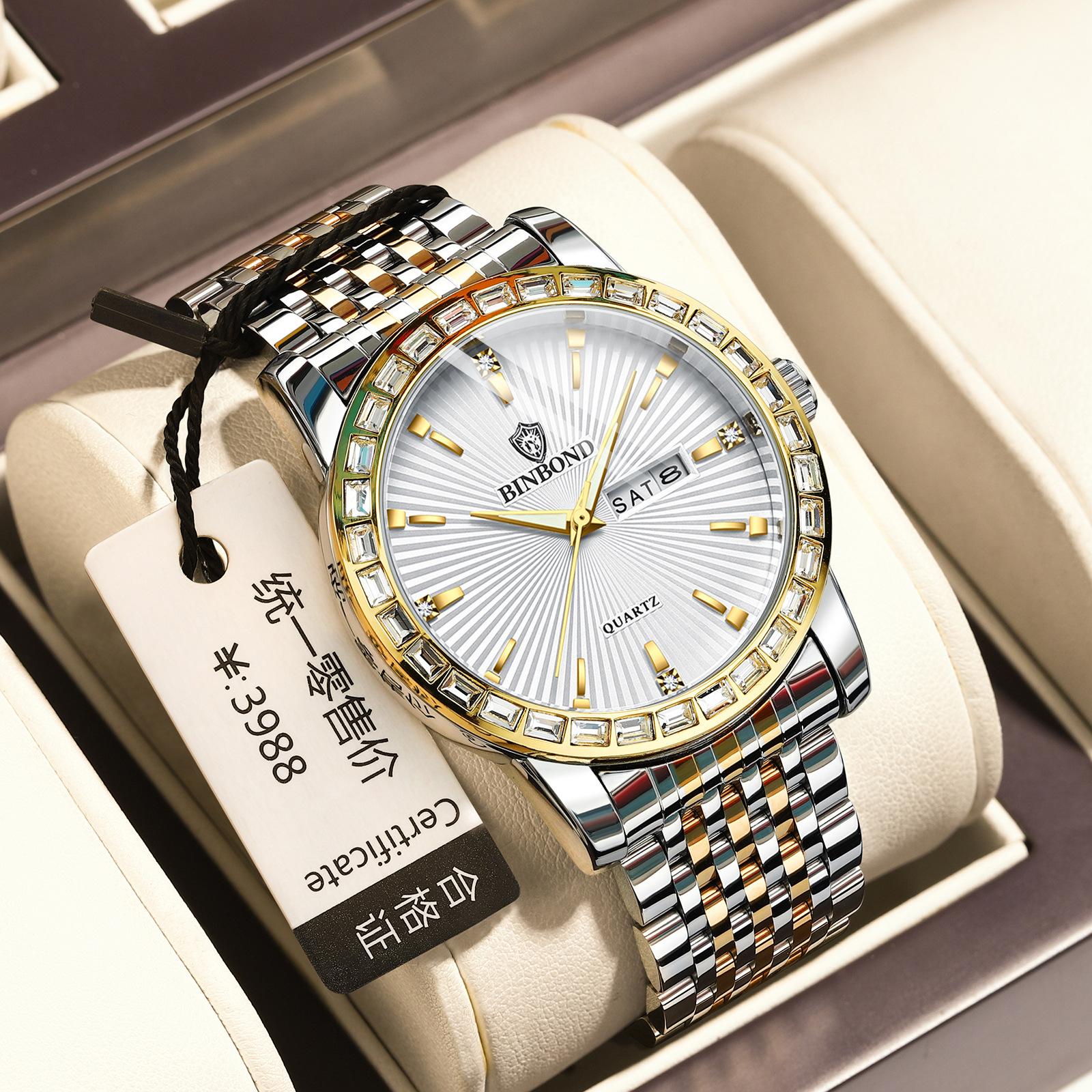 

Мужские водонепроницаемые светящиеся наручные часы-будильник для бега One Size