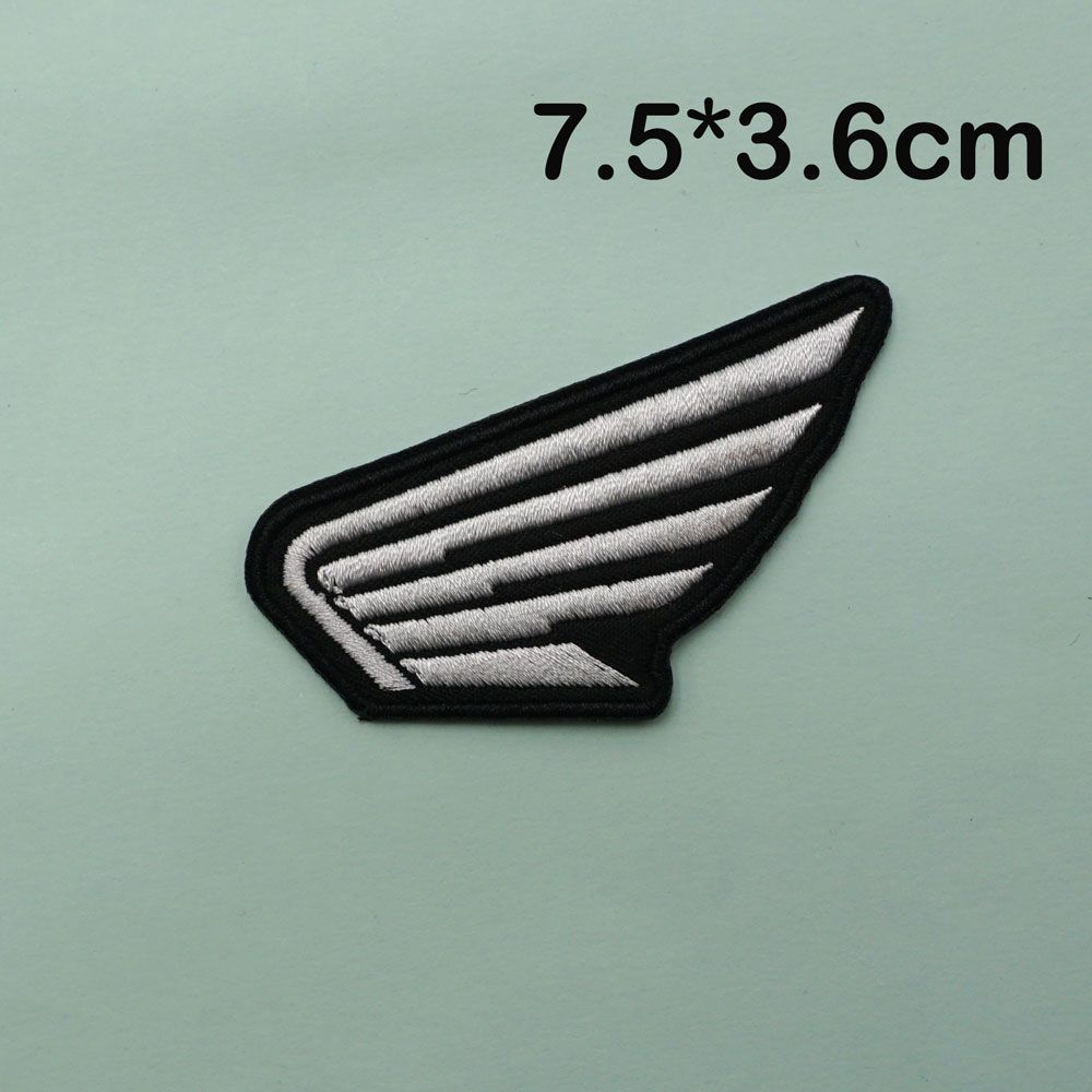 For Honda Crv CB400 CB650F CBF CBR250RR CRF SH300 NC750 Motorcycle Logo Embroidered Cloth Stickers Clothing Hole Patch Decal