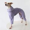 Petstyle Dog Jumpsuit High Collar Four-Legs Sweatshirt Italian Greyhound Whippet Clothes Athletic Tracksuit Soft Pajamas