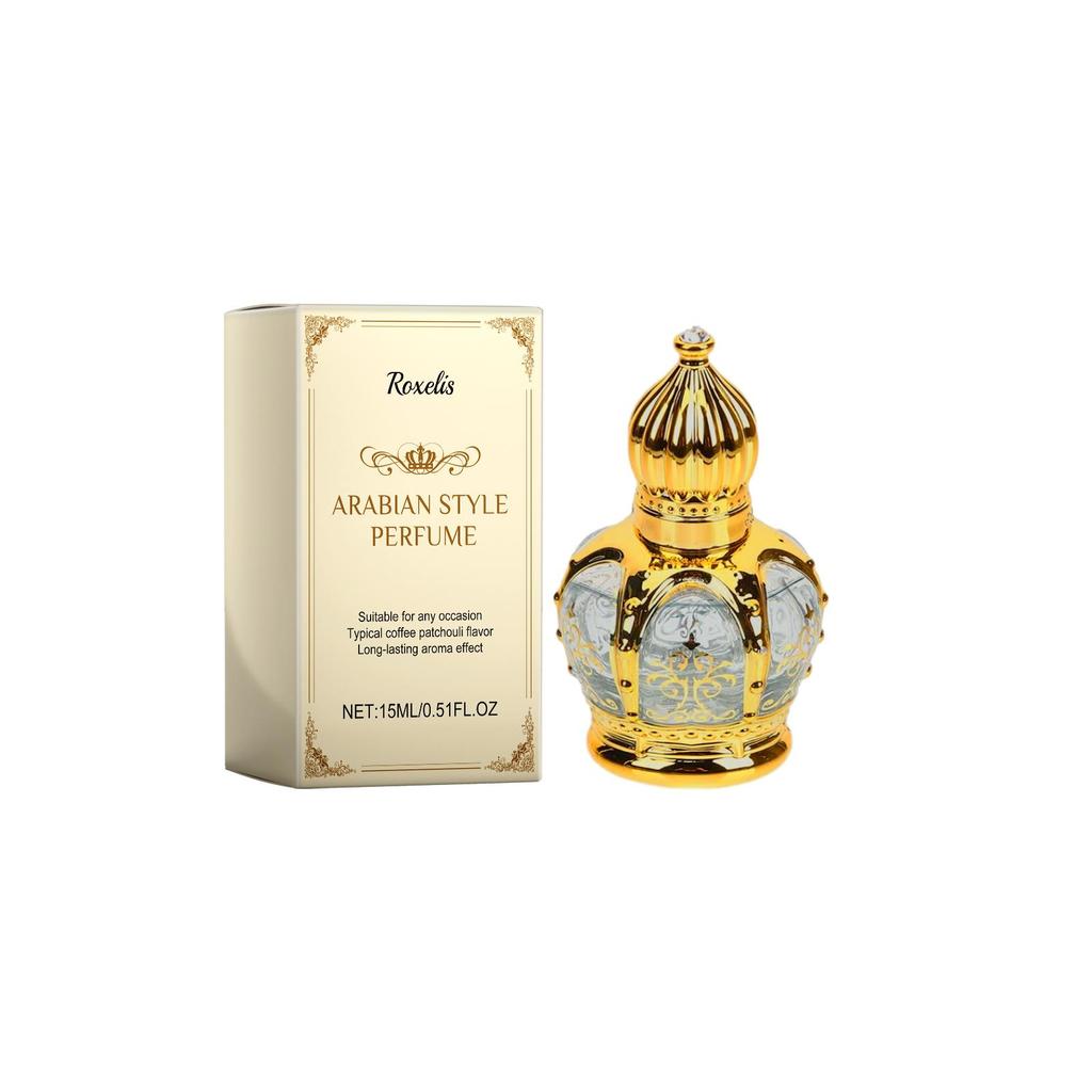Roxelis Coffee Patchouli Flavor Perfume Natural Freshness Light and Long Aftertaste Glamorous Atmosphere Dating Fragrance
