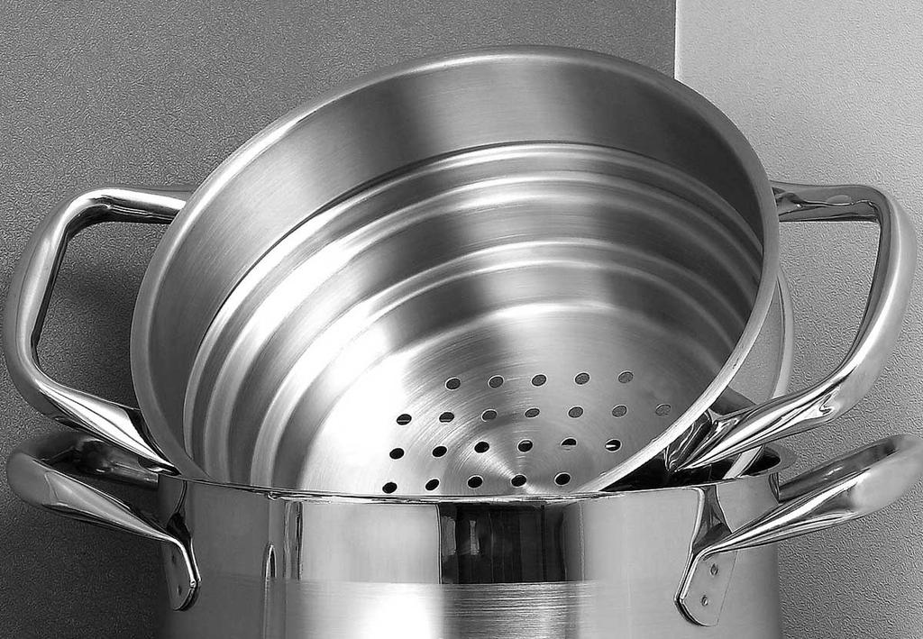 Bergner 2.2L Steamer Pot Gourmet Line Bg-6521