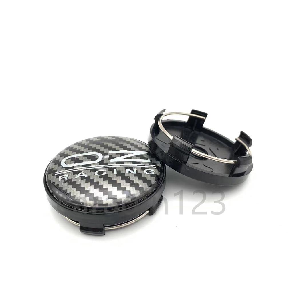 4 ΤΕΜΑΧΙΑ 60mm OZ Racing Καλύμματα Κέντρου Τροχού Αυτοκινήτου Σήμα Εμβλήματος Λογότυπο Τροχού Ετικέτα Αξεσουάρ Στυλ Αυτοκινήτου