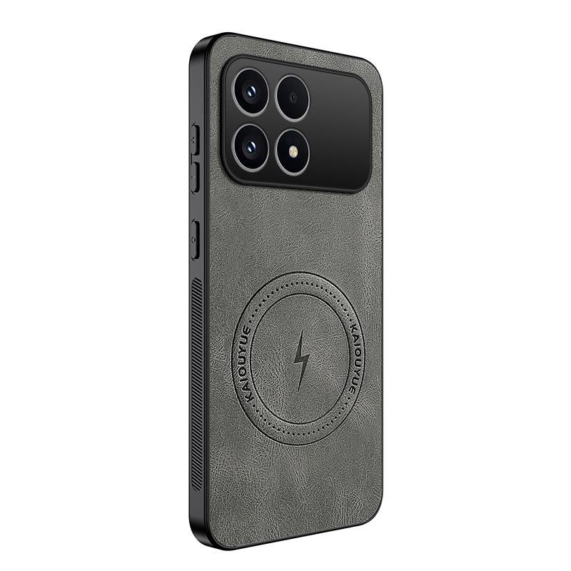 For Poco F8 Pro New Leather Matte Frosted Magnetic Phone Case For Mi POCO F8 Pro Shockproof Bumper Soft Cover POCO F8 Pro Shell