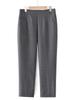 Spring Wide-Leg Pants for Middle-Aged Women, Straight-Leg Style, Casual Grandma Pants for Ages 60-70, Perfect for Spring/Autumn.
