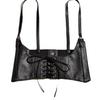 Color Solid Simple Strap Design Women Casual Strap Waist Cover For Street Wear