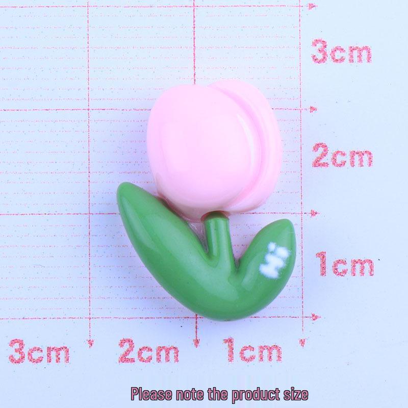 Cartoon Glossy Rabbit Heart DIY Resin Hair Tie & Fridge Magnet Accessories
