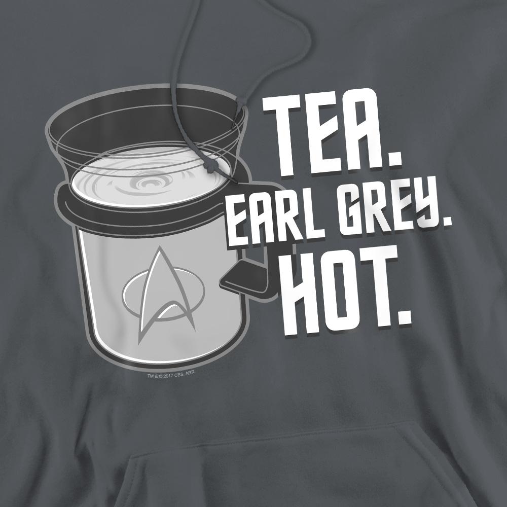 Star Trek Mens Earl Grey Hoodie