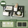 Hole Board Dormitory Wall Shelf Free Punching Adhesive Study Wall Mount Students Study Wall Mounted Storage Rack Home Decoration