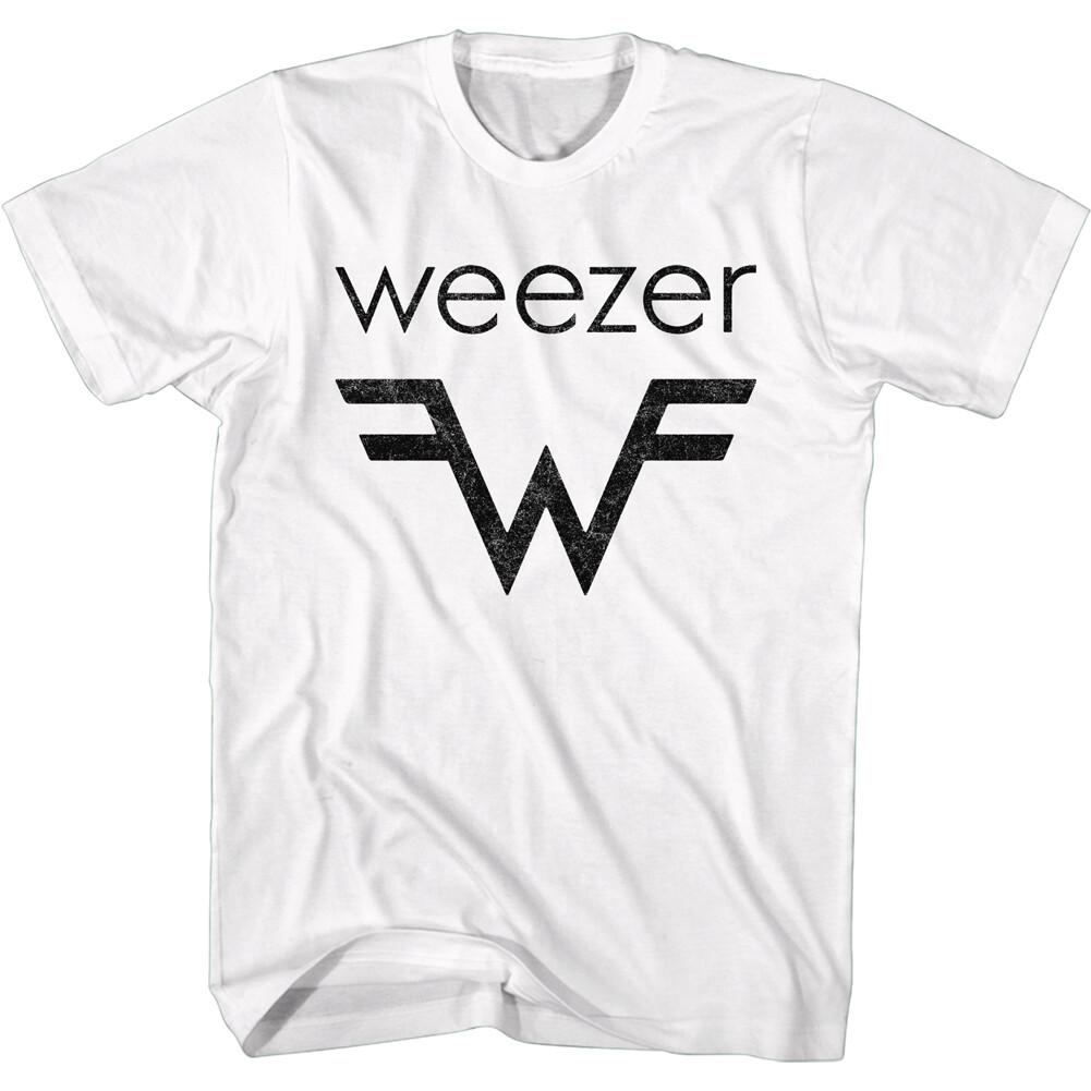 Weezer Band Logo W Men T Shirt Rock Music Merch L