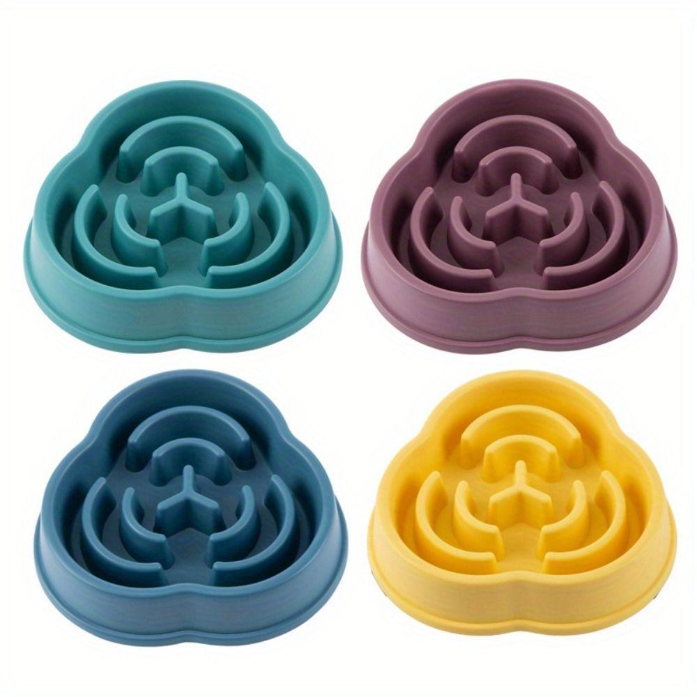 Slow Eating Pet Slow Food Bowl Anti Overturning Pet Slow Feeder Bowl Dog Bowl  For Small Dogs