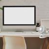 LED fan clip standing desk white illuminated usb fan