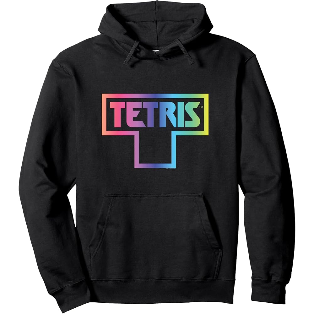 Tetris color fade logo. hoodies