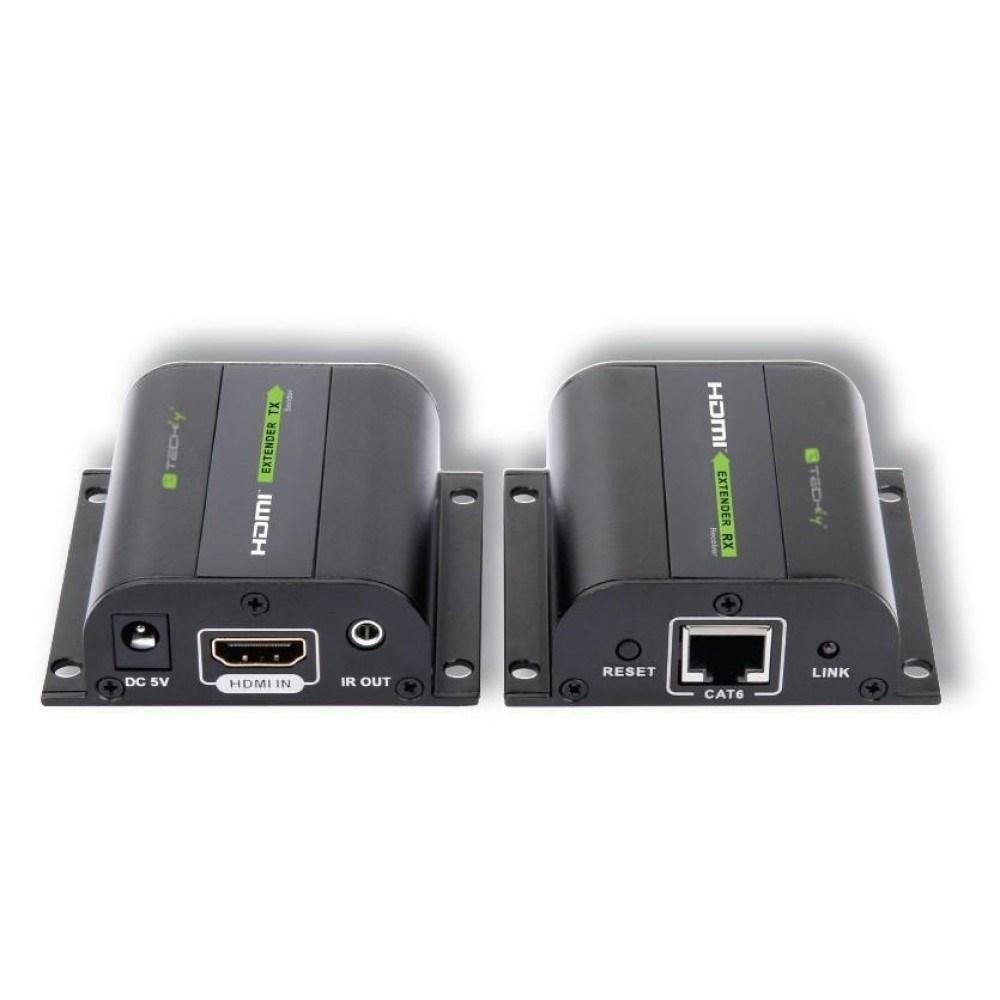 Techly Extender Hdmi Hd 3D 60M Po Rj45 Ir Remote