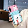 Fashion Design Card Sleeve Phone Case For LG Velvet 4G/5G Cartoon Soft Case Full Wrap Graffiti Anti-knock Silicone TPU