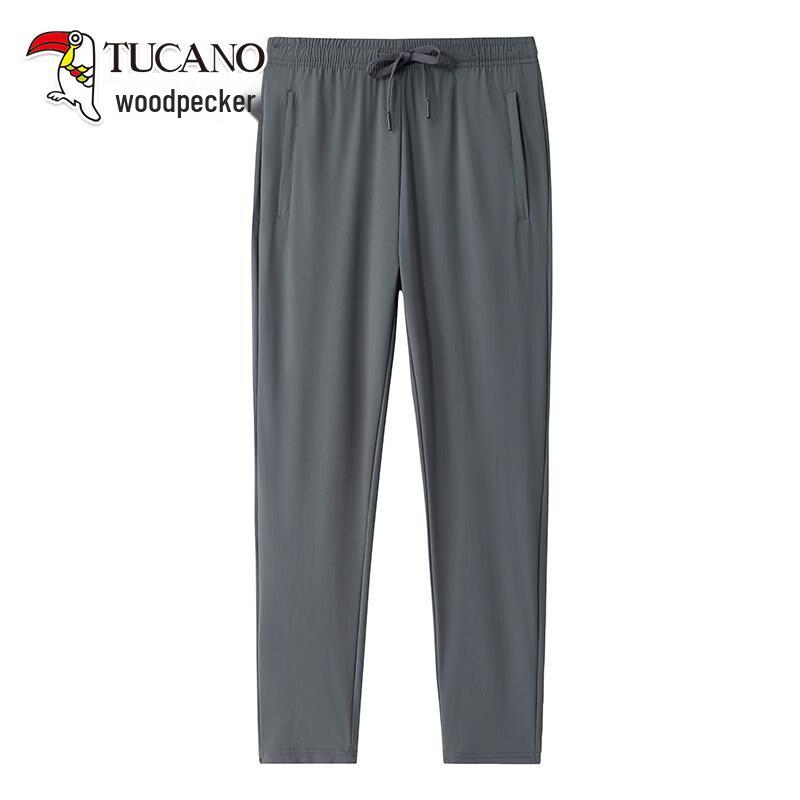 Tucano Men's Summer Ice Silk Tapered Jogger Pants