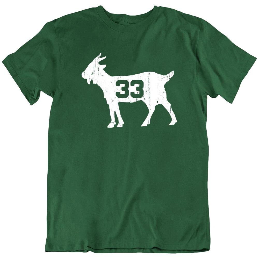 Goat 33 Tee, Legend Larry Bird Basketball Sport Fans T Shirt Gift New S