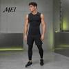 Kalorienverbrennendes Kompressions-Tanktop für Herren, Hohe Dehnbarkeit, Schnelltrocknend, Athletisch für Basketball, Kernstraffung, Training, Laufen, Haltungskorrektor