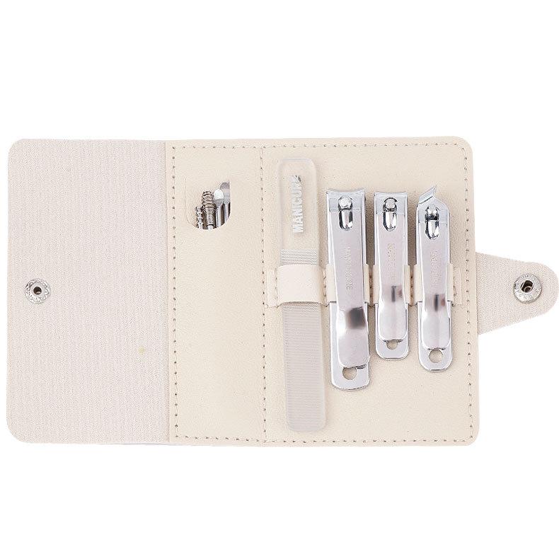 10-Piece Portable Manicure Set with Nail Clippers and Ear Spoon