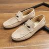 Fashion Men's comfortable driving shoes Casual Flats Shoes Wedding Party Outdoor Strolling Shoes  Business formal dress  fashion Loafers