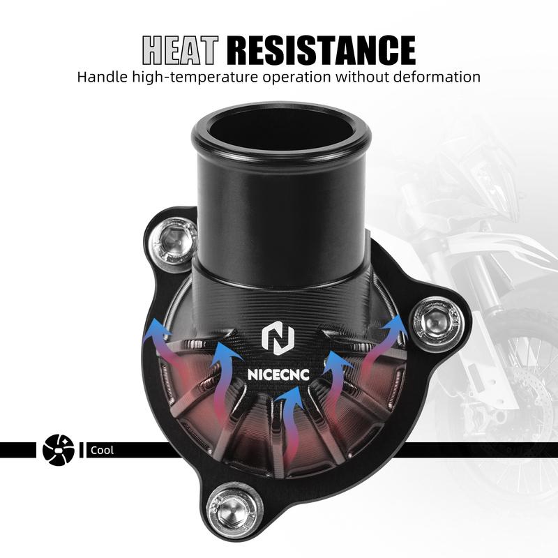For Husqvarna Norden 901/Expedition Thermostat Housing Water Connector for KTM 790 890 Adventure/R 790 890 Duke/R 2018-2025
