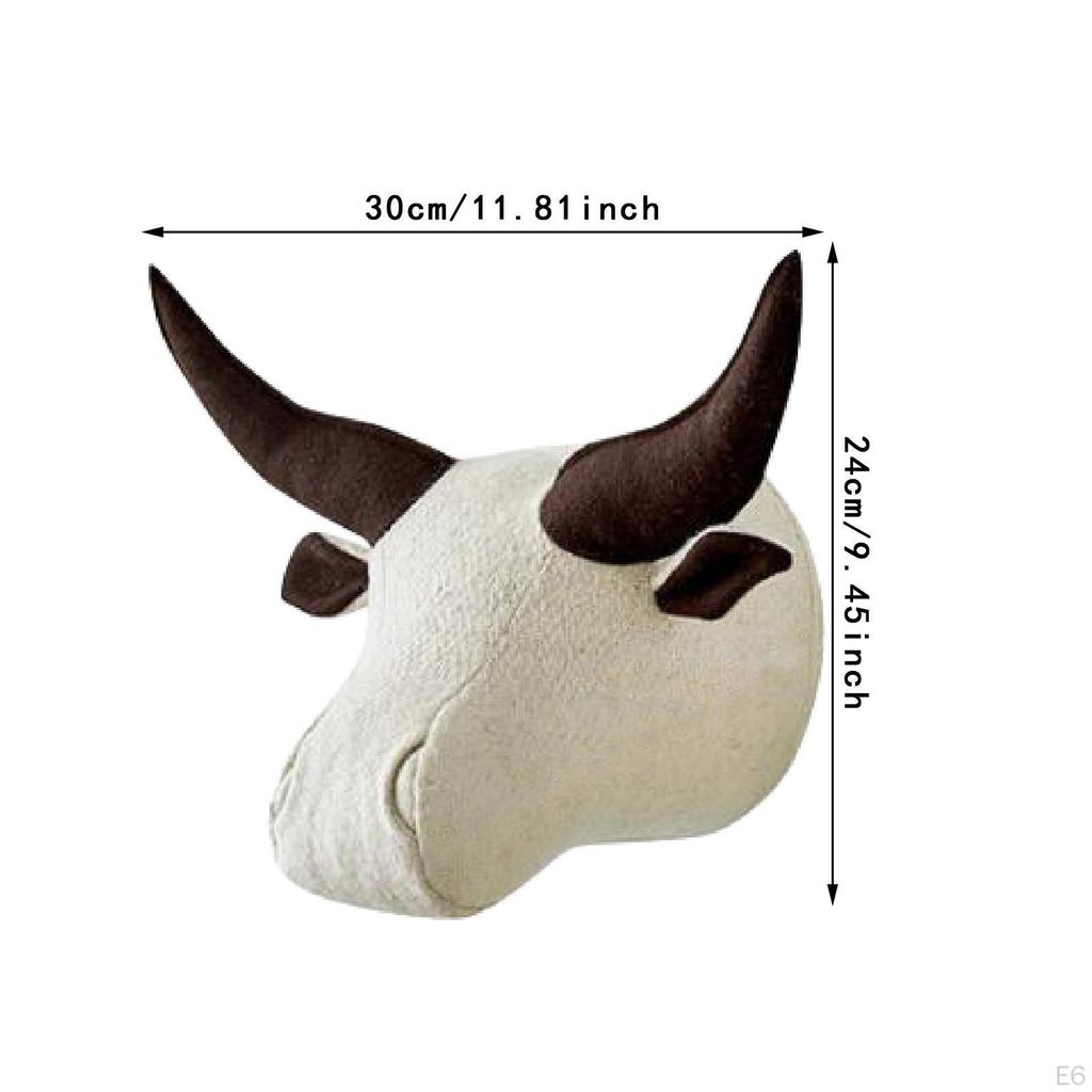 3D Animal Head Wall Decor Bedroom Home Charmers for Farmhouse Children Room