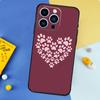 Cat Dog Paws Phone Case For iPhone 17 16 15 14 13 11 12 Pro Max mini 15 16 Plus 16e 17 Air Bumper Cover