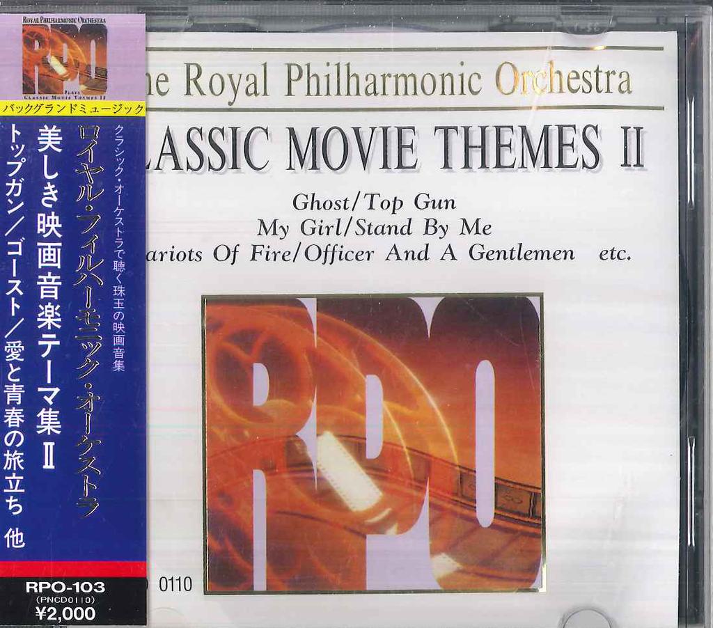 CD ROYAL PHILHARMONIC ORCHESTRA - Rpo Plays Classic Movie Themes 2 RPO103 PENNY Japan Obi Classical Used