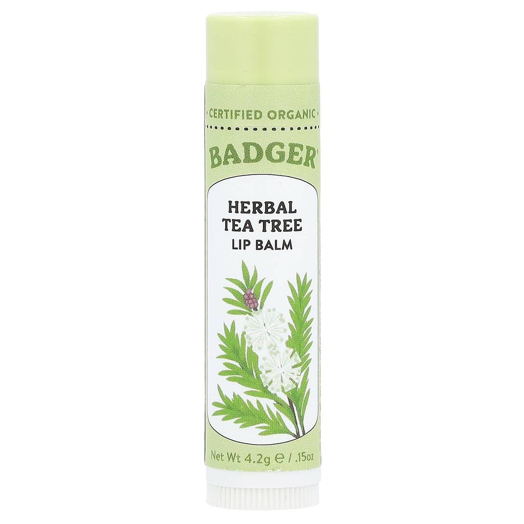 Herbal Lip Balm, Tea Tree, 4.2G(0.15Oz)