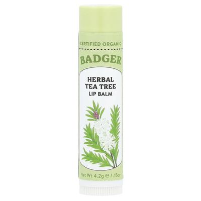 Herbal Lip Balm, Tea Tree, 4.2G(0.15Oz)