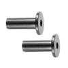 VEVOR 101 Pack T316 Stainless Steel Protector Sleeves for 3.2mm Wire Rope Cable Railing, DIY Balustrade T316 Marine Grade, Come with A Free Drill Bit