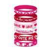 Fun Party Gifts and School Supplies Silicone Wrist Jewelry Gift for Couples