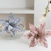 Christmas Flower Christmas Tree Decoration Sequin Flannel Decoration Adjustable