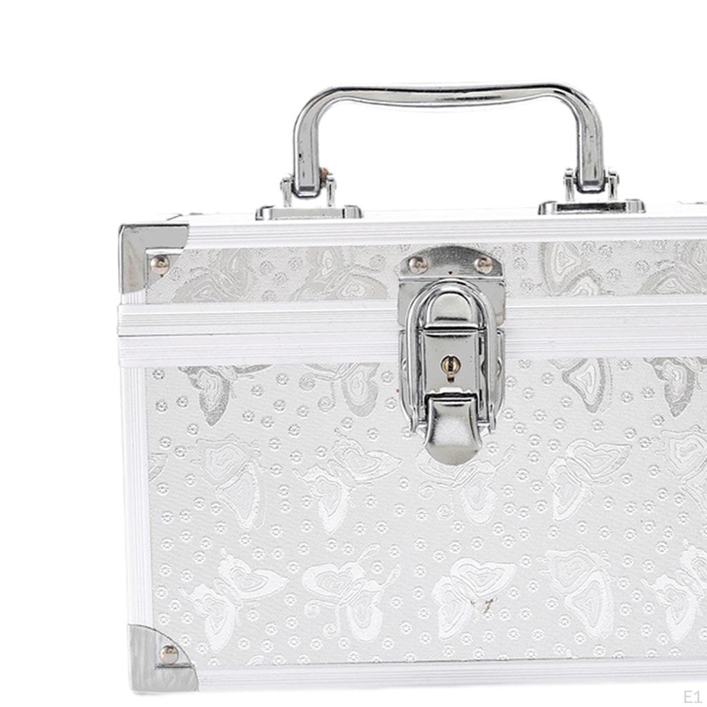 Extra Large Makeup Carrying Case Compartment Multifunction Security Pedicure Tool Box for Women Nail