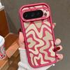 Soft TPU Phone Case For Google Pixel 10 8 7 Pro Pixel 9 10 Pro XL Stripe Patterned Silicone Back Cover For Google Pixel 9A 8A 7A