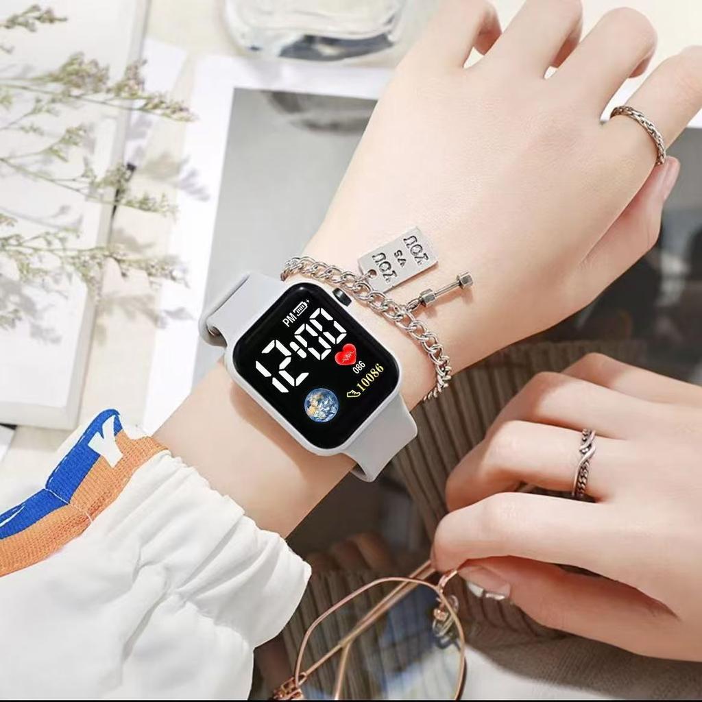 Elektronische Uhr, Einfache Ein-Knopf-Uhr, Schüleruhr