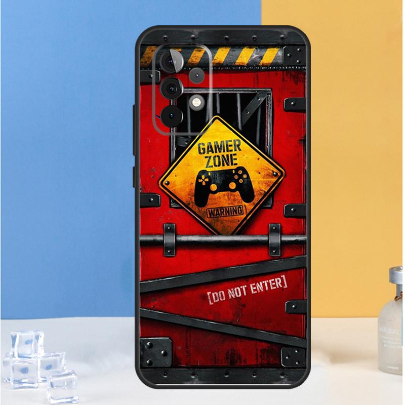 Game Console Gamer Zone For Samsung Galaxy A05 A06 A13 A33 A53 A36 A26 A16 A54 A34 A14 A32 A52 A55 A35 A15 A56 Case