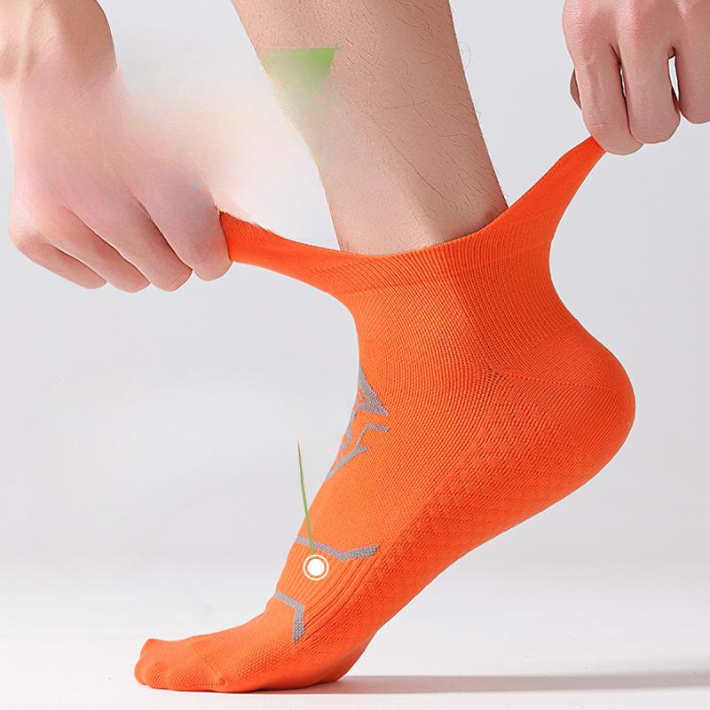 Quick-drying Socks for Men, Summer, Thin, Sweat-absorbing, Deodorizing, Breathable for Running and Basketball