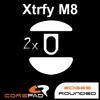 Corepad Skatez PRO XTRFY M8 Wireless Mouse Pads (2-Pack)
